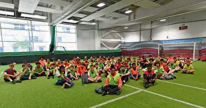 2022 Ball Squad Trials Prints: 2022 Arsenal Football Club Mass Trials: 120 Players Compete