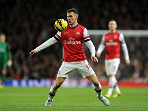 Aaron Ramsey: In Action for Arsenal Against Liverpool, Premier League 2012-13