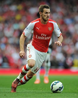 Aaron Ramsey in Action: Arsenal vs. Tottenham, Premier League 2014-15