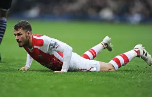 West Bromwich Albion V Arsenal 2014/15 Prints: Aaron Ramsey in Action: Arsenal vs. West Bromwich Albion, Premier League 2014/15