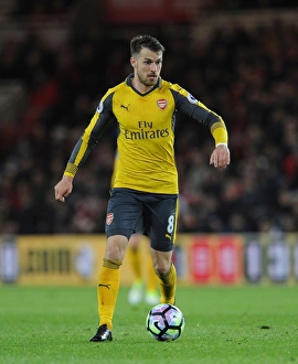 Aaron Ramsey in Action: Arsenal vs. Middlesbrough, Premier League 2016-17