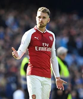 Images Dated 17th September 2017: Aaron Ramsey in Action: Arsenal vs. Chelsea, Premier League 2017-18