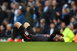 Aaron Ramsey in Action: Arsenal vs. Manchester City, Premier League 2017-18