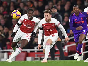 Aaron Ramsey in Action: Arsenal vs. Liverpool, Premier League 2018-19