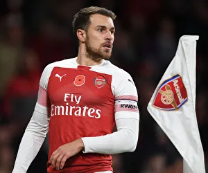Aaron Ramsey in Action: Arsenal vs. Wolverhampton Wanderers, Premier League 2018-19