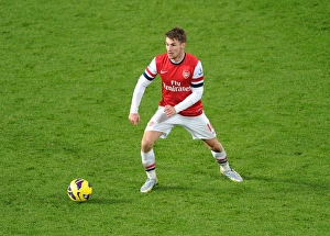 Arsenal V West Ham United 2012-13 Prints: Aaron Ramsey in Action: Arsenal vs. West Ham United, Premier League 2012-13