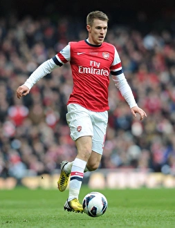 Arsenal V Reading 2012-13 Prints: Aaron Ramsey in Action: Arsenal vs. Reading, Premier League 2012-13