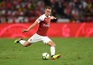 Arsenal v Atletico Madrid 2018-19 Collection: Aaron Ramsey in Action: Arsenal vs Atletico Madrid, International Champions Cup 2018