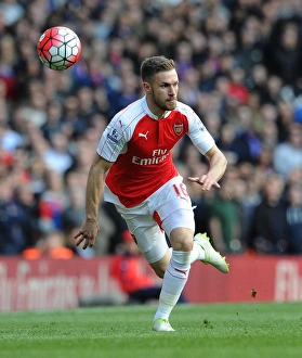 Arsenal V Crystal Palace 2015-16 Prints: Aaron Ramsey in Action: Arsenal vs Crystal Palace, Premier League 2015-16