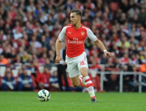 Arsenal V Hull City 2014-15 Prints: Aaron Ramsey in Action: Arsenal vs Hull City, Premier League 2014-15