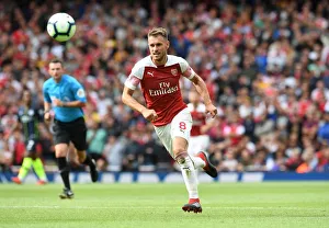 Aaron Ramsey in Action: Arsenal vs Manchester City, Premier League 2018-19