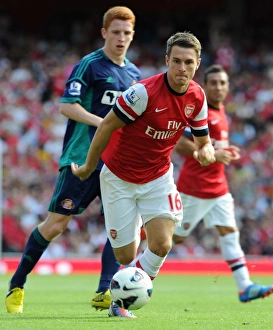Arsenal V Sunderland 2012-13 Prints: Aaron Ramsey in Action: Arsenal vs Sunderland, Premier League 2012-13
