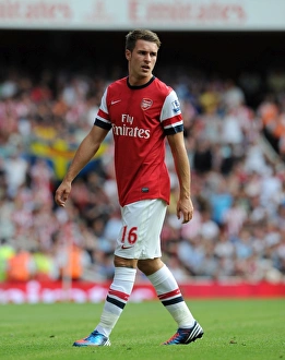 Aaron Ramsey in Action: Arsenal vs Sunderland, Premier League 2012-13
