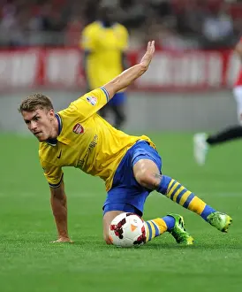 Uwara Red Diamonds V Arsenal 2013-14 Prints: Aaron Ramsey in Action: Arsenal vs Urawa Red Diamonds, Japan 2013