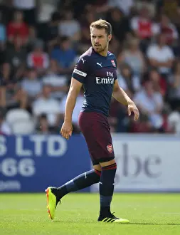 Aaron Ramsey in Action: Arsenal's Pre-Season Friendly against Borehamwood (2018)