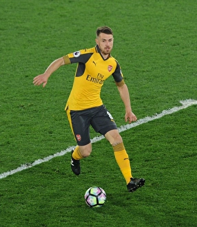Crystal Palace V Arsenal 2016-17 Prints: Aaron Ramsey in Action: Crystal Palace vs. Arsenal, Premier League 2016-17