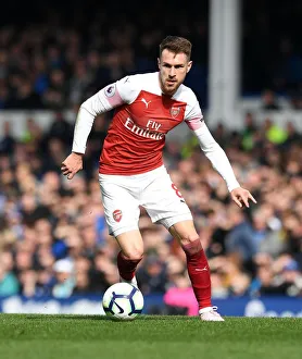 Aaron Ramsey in Action: Everton vs Arsenal, Premier League 2018-19