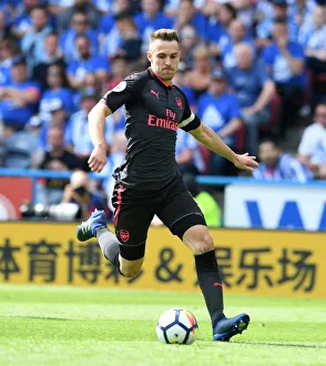 Aaron Ramsey in Action: Huddersfield vs. Arsenal, Premier League 2017-18
