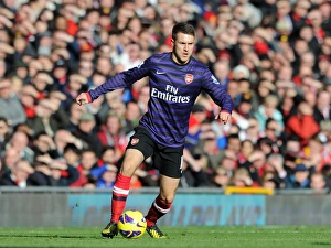 Aaron Ramsey in Action: Manchester United vs. Arsenal, Premier League 2012-13
