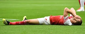 Newcastle United V Arsenal 2018-19 Prints: Aaron Ramsey in Action: Newcastle United vs. Arsenal FC, Premier League 2018-19