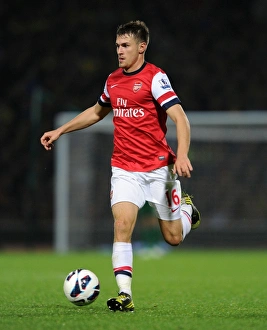 Norwich City V Arsenal 2012-13 Prints: Aaron Ramsey in Action: Norwich City vs Arsenal, Premier League 2012-13