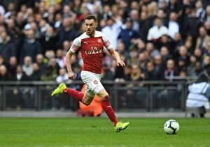 Images Dated 2nd March 2019: Aaron Ramsey in Action: Premier League Showdown - Tottenham vs. Arsenal (2018-19)