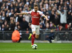 Images Dated 2nd March 2019: Aaron Ramsey in Action: Tottenham Hotspur vs. Arsenal FC, Premier League 2018-19