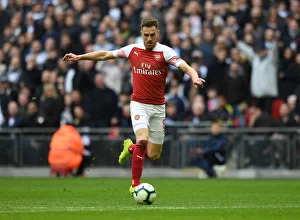 Aaron Ramsey in Action: Tottenham Hotspur vs. Arsenal FC, Premier League 2018-19