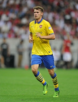 Uwara Red Diamonds V Arsenal 2013-14 Prints: Aaron Ramsey in Action: Urawa Red Diamonds vs. Arsenal (2013)