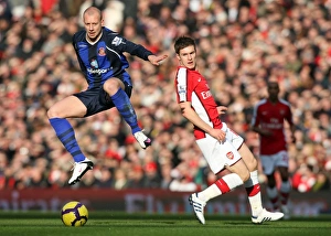 Aaron Ramsey (Arsenal) Alan Hutton (Sunderland). Arsenal 2:0 Sunderland Aaron Ramsey (Arsenal) Alan Hutton (Sunderland). Arsenal 2:0 Sunderland