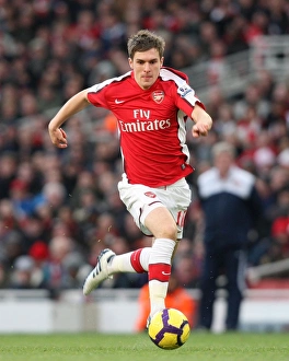 Aaron Ramsey (Arsenal). Arsenal 2: 0 Sunderland. Barclays Premier League