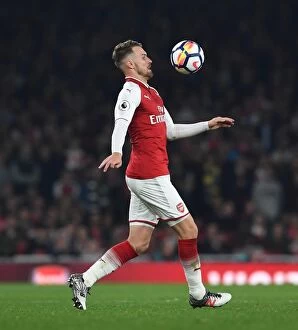 Arsenal v West Bromwich Albion 2017-18 Gallery: Aaron Ramsey (Arsenal). Arsenal 2: 0 West Bromwich Albion. Premier League. Emirates Stadium