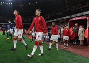 Arsenal v West Bromwich Albion 2017-18 Gallery: Aaron Ramsey (Arsenal). Arsenal 2: 0 West Bromwich Albion. Premier League. Emirates Stadium