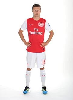 Images Dated 4th August 2011: Aaron Ramsey (Arsenal). Arsenal Photocall, Emirates Stadium, Arsenal Football Club