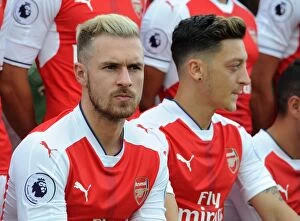 Images Dated 21st September 2016: Aaron Ramsey with Arsenal First Team: 2016-17 Season