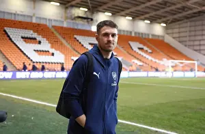 Blackpool V Arsenal - FA Cup 2019 Prints: Aaron Ramsey: Arsenal Star's Focus Ahead of FA Cup Clash with Blackpool