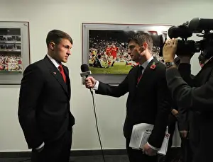 Arsenal V Liverpool 2013-14 Prints: Aaron Ramsey: Arsenal Star's Pre-Match Interview Ahead of Arsenal vs Liverpool (2013-14)
