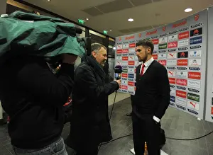 Arsenal V Southampton 2014-15 Prints: Aaron Ramsey: Arsenal Star's Pre-Match Interview Ahead of Arsenal vs Southampton (2014-15)