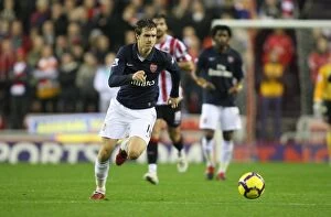 Images Dated 21st November 2009: Aaron Ramsey (Arsenal). Sunderland 1: 0 Arsenal, Barclays Premier League