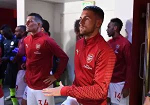 Arsenal V Manchester City 2018-19 Prints: Aaron Ramsey: Focused and Ready - Arsenal FC vs Manchester City, Premier League 2018-19
