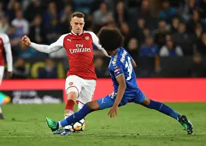 Aaron Ramsey Outwits Hamza Choudhury: Leicester City vs. Arsenal, Premier League Showdown (2017-18)