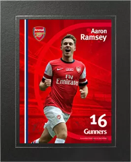 Images Dated 10th January 2014: Aaron Ramsey Photograph in Strut Mount