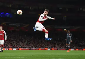 Aaron Ramsey Scores Arsenal's Third Goal Against CSKA Moscow in Europa League Quarterfinal
