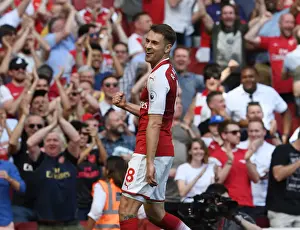 Aaron Ramsey Scores the Decisive Goal: Arsenal's Triumph over West Ham United, Premier League 2017-18