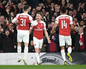 Aaron Ramsey Scores First Europa League Goal for Arsenal vs. Napoli (2018-19)
