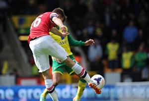 Aaron Ramsey Scores First Goal: Norwich City vs. Arsenal, Premier League 2013-14