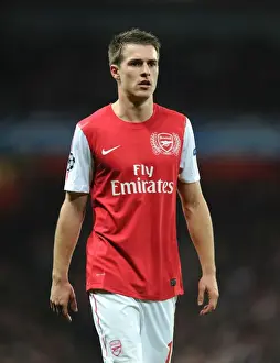 Arsenal V Borussia Dortmund 2011-12 Prints: Aaron Ramsey's Brace: Arsenal's 2-0 Victory over Borussia Dortmund in the UEFA Champions League (2011-12)