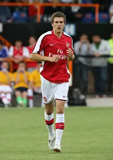 Barnet V Arsenal 2008-09 Prints: Aaron Ramsey's Debut: Arsenal Overpower Barnet 2-1 in Pre-Season Friendly, 2008