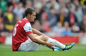 Arsenal V Aston Villa 2010-11 Prints: Aaron Ramsey's Heartbreaking Goal in Arsenal's 1:2 Defeat to Aston Villa