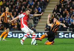 Aaron Ramsey's Intense Second Goal for Arsenal Against Hull City
